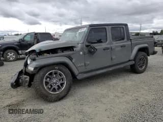 ✅ 2021 Jeep Gladiator Overland • VIN: 1C6HJTFG0ML602544 • Lot: 68867935. Listed on Copart with 51,798 mi. Free auction sales archive from the USA and detailed vehicle history report at DreamBid. Image 1.
