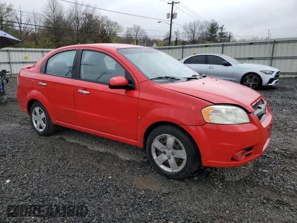 ✅ 2009 Chevrolet Aveo 2LT • VIN: KL1TG56E99B327983 • Lot: 52779215. Listed on Copart with 85,445 mi. Free auction sales archive from the USA and detailed vehicle history report at DreamBid. Image 4.
