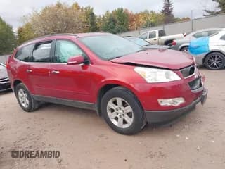 ✅ 2012 Chevrolet Traverse 2LT • VIN: 1GNKVJED1CJ188562 • Lot: 43517582. Listed on IAAI with Not provided. Free auction sales archive from the USA and detailed vehicle history report at DreamBid. Image 1.