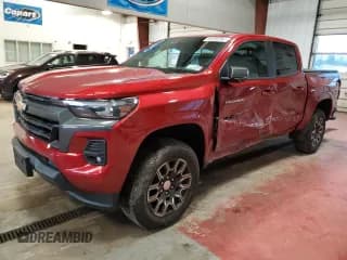 ✅ 2023 Chevrolet Colorado 4WD LT • VIN: 1GCPTCEK4P1232574 • Лот: 80530253. Опубликован ранее на Copart с пробегом 3 897 миль. Бесплатный доступ к архиву аукционных продаж из США и подробный отчёт об истории автомобиля на DreamBid. Изображение 1.