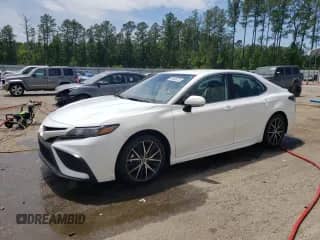 2023 Toyota Camry Hybrid SE с VIN 4T1G31AK6PU616697, выставлен на аукционе Copart как лот 55646235 с пробегом 51 114 миль миль и Списание • Salvage title. История ставок и продаж доступна на DreamBid. Изображение 1.