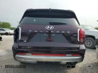 2024 Hyundai Palisade Calligraphy с VIN KM8R7DGE0RU734487, выставлен на аукционе Copart как лот 64662714 с пробегом 6 034 миль миль и Списание • Salvage title. История ставок и продаж доступна на DreamBid. Изображение 6.