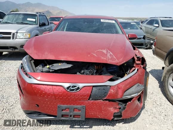 2019 Hyundai Kona Ultimate z VIN KM8K53AG0KU030095, wystawiony jako Copart lot #64854915 z przebiegiem 61 275 mil mil oraz Szkoda całkowita • Salvage title. Historia ofert i sprzedaży dostępna na DreamBid. Obrazek 5.