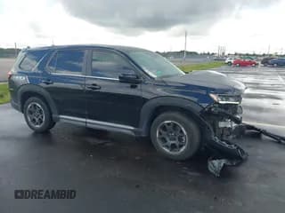 ✅ 2023 Honda Pilot EX-L • VIN: 5FNYG1H52PB029662 • Лот: 43394811. Опубликован ранее на IAAI с пробегом 32 348 миль. Бесплатный доступ к архиву аукционных продаж из США и подробный отчёт об истории автомобиля на DreamBid. Изображение 1.