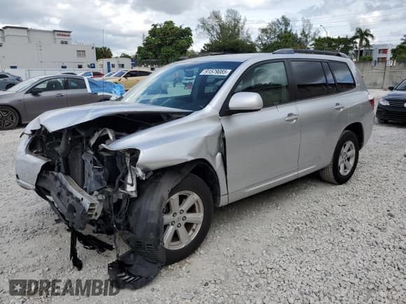✅ 2010 Toyota Highlander • VIN: 5TDZA3EH2AS005509 • Lot: 91579085. Listed on Copart with 72,954 mi. Free auction sales archive from the USA and detailed vehicle history report at DreamBid. Image 1.