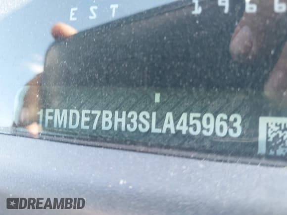 ✅ 2025 Ford Bronco Big Bend • VIN: 1FMDE7BH3SLA45963 • Лот: 43330463. Опубликован ранее на IAAI с пробегом 9 306 миль. Бесплатный доступ к архиву аукционных продаж из США и подробный отчёт об истории автомобиля на DreamBid. Изображение 17.