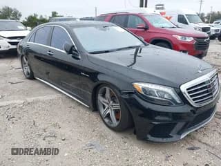 ✅ 2014 Mercedes-Benz S 63 AMG • VIN: WDDUG7JB9EA032443 • Lot: 41393657. Listed on IAAI with Not provided. Free auction sales archive from the USA and detailed vehicle history report at DreamBid. Image 1.