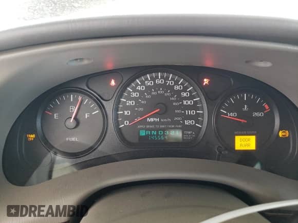 2003 Chevrolet Impala with VIN 2G1WF52KX39229874, listed as a Copart auction lot 60730555 with 145,564 mi miles and Salvage title. Bid and sale history available at DreamBid. Image 9.