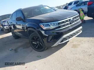 ✅ 2022 Volkswagen Atlas SE • VIN: 1V2KC2CA5NC205401 • Lot: 43392390. Listed on IAAI with 52,497 mi. Free auction sales archive from the USA and detailed vehicle history report at DreamBid. Image 1.