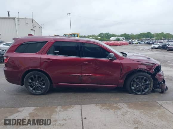 2021 Dodge Durango R/T with VIN 1C4SDJCT1MC837272, listed as a IAAI auction lot 42331774 with 33,038 mi miles and . Bid and sale history available at DreamBid. Image 14.