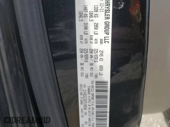 2012 Dodge Grand Caravan SXT z VIN 2C4RDGCG9CR198584, wystawiony jako Copart lot #87287765 z przebiegiem 189 694 mil mil oraz Szkoda całkowita • Salvage title. Historia ofert i sprzedaży dostępna na DreamBid. Obrazek 13.