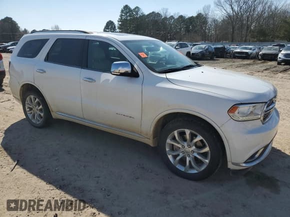 ✅ 2017 Dodge Durango Citadel • VIN: 1C4SDJET9HC703824 • Lot: 46749085. Listed on Copart with 157,890 mi. Free auction sales archive from the USA and detailed vehicle history report at DreamBid. Image 4.