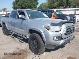 ✅ 2021 Toyota Tacoma SR5 • VIN: 5TFAZ5CN9MX095895 • Lot: 42944455. Listed on IAAI with 72,096 mi. Free auction sales archive from the USA and detailed vehicle history report at DreamBid. Image 1.