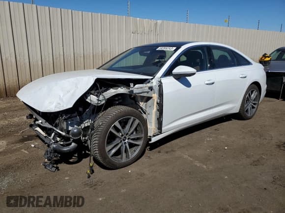 ✅ 2021 Audi A6 • VIN: WAUE8BF23MN029842 • Lot: 59285243. Listed on Copart with 22,405 mi. Free auction sales archive from the USA and detailed vehicle history report at DreamBid. Image 1.