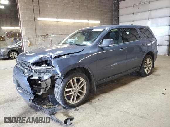 ✅ 2021 Dodge Durango GT • VIN: 1C4RDJDG4MC751874 • Lot: 85824145. Listed on Copart with 65,138 mi. Free auction sales archive from the USA and detailed vehicle history report at DreamBid. Image 1.