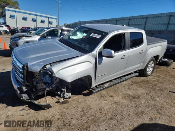 ✅ 2018 GMC Canyon 2WD SLE • VIN: 1GTG5CENXJ1204208 • Lot: 90649355. Listed on Copart with 71,811 mi. Free auction sales archive from the USA and detailed vehicle history report at DreamBid. Image 1.