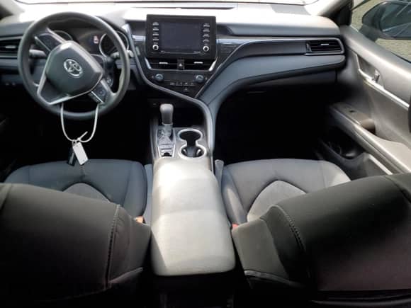 2023 Toyota Camry LE с VIN 4T1C11BK7PU088073, выставлен на аукционе Copart как лот 71361935 с пробегом 24 003 миль миль и Списание • Salvage title. История ставок и продаж доступна на DreamBid. Изображение 8.