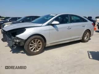 2018 Hyundai Sonata SE z VIN 5NPE24AF8JH641704, wystawiony jako Copart lot #72086345 z przebiegiem 106 019 mil mil oraz Szkoda całkowita • Salvage title. Historia ofert i sprzedaży dostępna na DreamBid. Obrazek 1.
