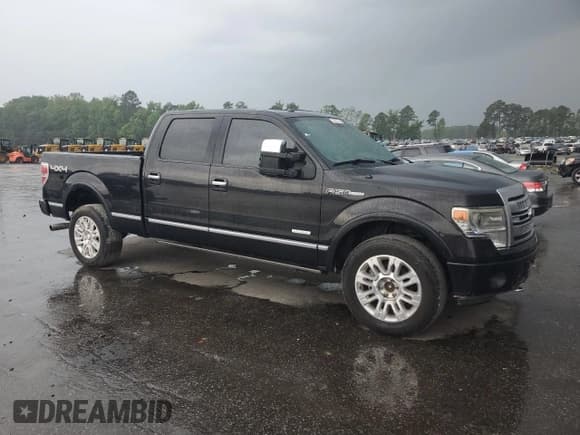 ✅ 2013 Ford F-150 XL • VIN: 1FTFW1ETXDFC02252 • Lot: 58925355. Listed on Copart with 195,412 mi. Free auction sales archive from the USA and detailed vehicle history report at DreamBid. Image 4.