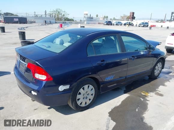 ✅ 2010 Honda Civic GX • VIN: 19XFA4F56AE000286 • Lot: 42626457. Listed on IAAI with Not provided. Free auction sales archive from the USA and detailed vehicle history report at DreamBid. Image 4.