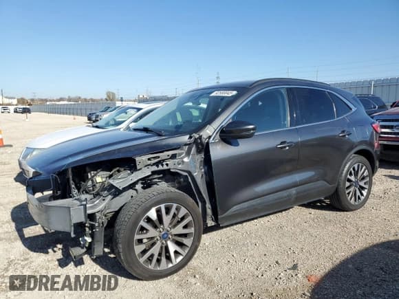 ✅ 2020 Ford Escape Titanium • VIN: 1FMCU9J94LUB43268 • Lot: 92580045. Wystawiony na Copart z przebiegiem 100 535 mil. Bezpłatny archiwum sprzedaży aukcyjnych z USA i szczegółowy raport historii pojazdu na DreamBid. Zdjęcie 1.