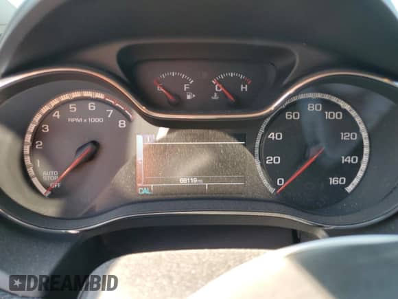 2016 Chevrolet Cruze LT with VIN 1G1BE5SM0G7311686, listed as a Copart auction lot 81394275 with 68,119 mi miles and Salvage title. Bid and sale history available at DreamBid. Image 9.