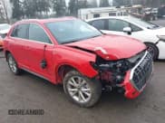 ✅ 2024 Audi Q3 S line Premium • VIN: WA1DECF32R1109602 • Lot: 43834407. Listed on IAAI with 32,345 mi. Free auction sales archive from the USA and detailed vehicle history report at DreamBid. Image 1.