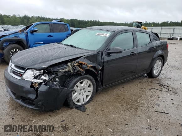 ✅ 2013 Dodge Avenger SE • VIN: 1C3CDZAB8DN630111 • Лот: 66369634. Опубликован ранее на Copart с пробегом 75 203 миль. Бесплатный доступ к архиву аукционных продаж из США и подробный отчёт об истории автомобиля на DreamBid. Изображение 1.