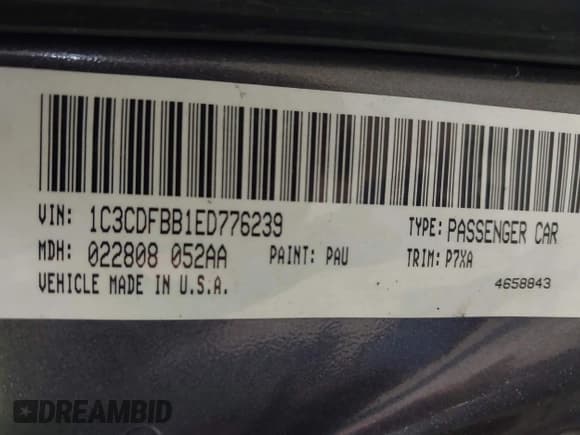 ✅ 2014 Dodge Dart SXT • VIN: 1C3CDFBB1ED776239 • Lot: 42362426. Wystawiony na IAAI z przebiegiem 196 432 mil. Bezpłatny archiwum sprzedaży aukcyjnych z USA i szczegółowy raport historii pojazdu na DreamBid. Zdjęcie 9.