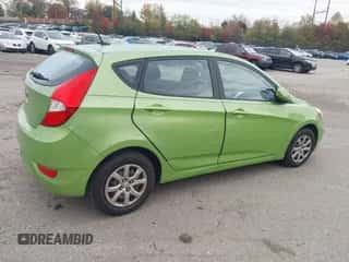 2012 Hyundai Accent GS with VIN KMHCT5AE2CU052993, listed as a IAAI auction lot 43589389 with 91,873 mi miles and . Bid and sale history available at DreamBid. Image 4.