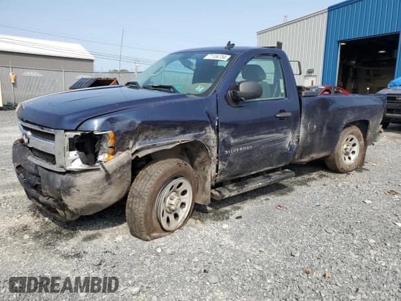 ✅ 2009 Chevrolet Silverado 1500 Work Truck • VIN: 1GCEC14X29Z279468 • Lot: 71104754. Listed on Copart with Not provided. Free auction sales archive from the USA and detailed vehicle history report at DreamBid. Image 1.