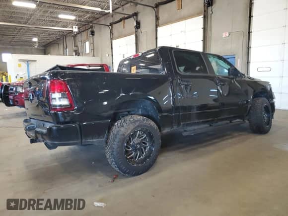 2019 Ram 1500 Big Horn с VIN 1C6SRFFT5KN794395, выставлен на аукционе Copart как лот 70499715 с пробегом Не указан миль и Списание • Salvage title. История ставок и продаж доступна на DreamBid. Изображение 3.