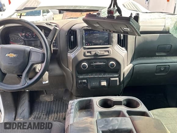 ✅ 2022 Chevrolet Silverado 2500HD Work Truck • VIN: 1GC4YLE77NF188182 • Лот: 67854195. Опубликован ранее на Copart с пробегом 60 514 миль. Бесплатный доступ к архиву аукционных продаж из США и подробный отчёт об истории автомобиля на DreamBid. Изображение 9.