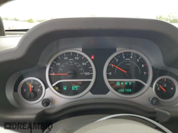 ✅ 2008 Jeep Wrangler Sahara • VIN: 1J4FA54148L567839 • Lot: 80106325. Listed on Copart with 136,706 mi. Free auction sales archive from the USA and detailed vehicle history report at DreamBid. Image 9.