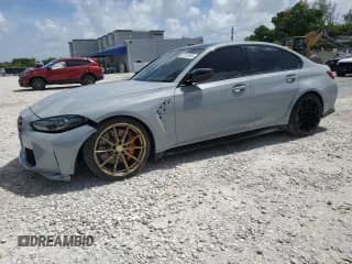 ✅ 2023 BMW M3 • VIN: WBS53AY06PFR14874 • Lot: 60153455. Listed on Copart with 28,407 mi. Free auction sales archive from the USA and detailed vehicle history report at DreamBid. Image 1.