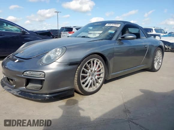 ✅ 2008 Porsche 911 Carrera S • VIN: WP0CB29958S776046 • Lot: 69232805. Listed on Copart with 142,637 mi. Free auction sales archive from the USA and detailed vehicle history report at DreamBid. Image 1.