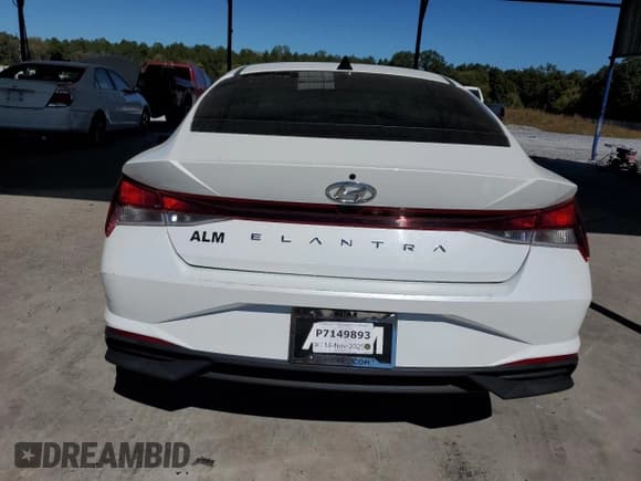 ✅ 2021 Hyundai Elantra SEL • VIN: 5NPLM4AG8MH009462 • Lot: 85386995. Listed on Copart with 64,534 mi. Free auction sales archive from the USA and detailed vehicle history report at DreamBid. Image 6.