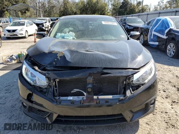 ✅ 2018 Honda Civic EX-L • VIN: JHMFC1F80JX000592 • Лот: 48801005. Опубликован ранее на Copart с пробегом 80 411 миль. Бесплатный доступ к архиву аукционных продаж из США и подробный отчёт об истории автомобиля на DreamBid. Изображение 5.