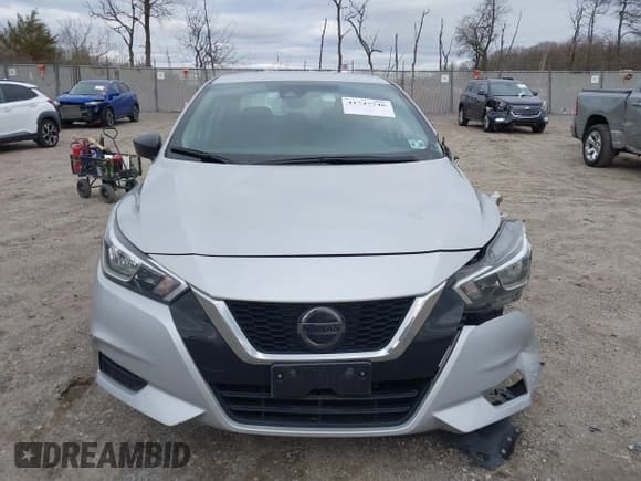✅ 2021 Nissan Versa S • VIN: 3N1CN8DV4ML812884 • Lot: 41747746. Listed on IAAI with 86,664 mi. Free auction sales archive from the USA and detailed vehicle history report at DreamBid. Image 12.