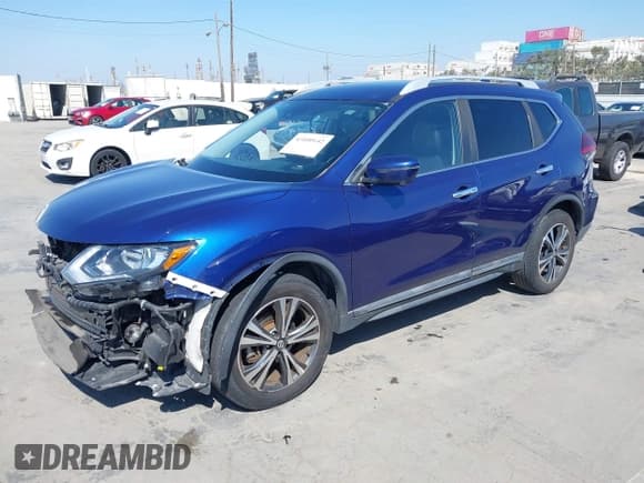 ✅ 2018 Nissan Rogue SV • VIN: 5N1AT2MT6JC797443 • Lot: 43400142. Listed on IAAI with 85,184 mi. Free auction sales archive from the USA and detailed vehicle history report at DreamBid. Image 2.