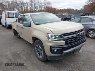 ✅ 2022 Chevrolet Colorado 4WD Z71 • VIN: 1GCGTDEN8N1296338 • Lot: 43591648. Listed on IAAI with 60,426 mi. Free auction sales archive from the USA and detailed vehicle history report at DreamBid. Image 1.