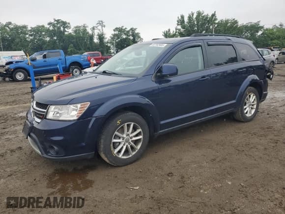 ✅ 2017 Dodge Journey SXT • VIN: 3C4PDCBG1HT504134 • Lot: 60792985. Listed on Copart with 72,349 mi. Free auction sales archive from the USA and detailed vehicle history report at DreamBid. Image 1.