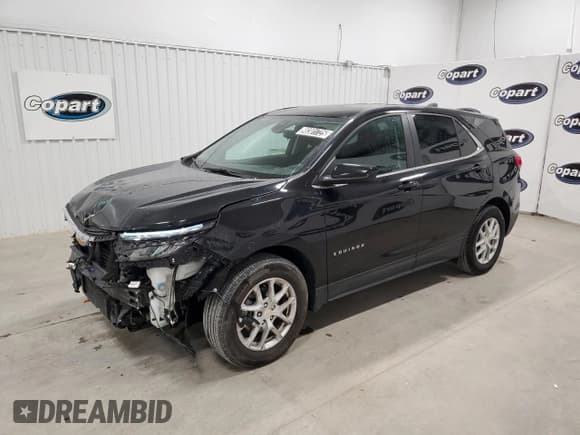 ✅ 2024 Chevrolet Equinox LT • VIN: 3GNAXJEG6RL153744 • Lot: 90301725. Wystawiony na Copart z przebiegiem 51 697 mil. Bezpłatny archiwum sprzedaży aukcyjnych z USA i szczegółowy raport historii pojazdu na DreamBid. Zdjęcie 1.