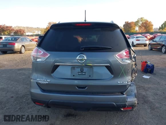 ✅ 2016 Nissan Rogue SL • VIN: 5N1AT2MV2GC875193 • Lot: 43536160. Listed on IAAI with 208,240 mi. Free auction sales archive from the USA and detailed vehicle history report at DreamBid. Image 16.