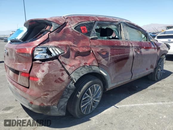 ✅ 2019 Hyundai Tucson Ultimate • VIN: KM8J3CAL7KU014586 • Лот: 69615535. Опубликован ранее на Copart с пробегом Не указан. Бесплатный доступ к архиву аукционных продаж из США и подробный отчёт об истории автомобиля на DreamBid. Изображение 3.