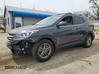 ✅ 2017 Hyundai Santa Fe 2.4L • VIN: 5XYZU3LB5HG447861 • Лот: 50052994. Опубликован ранее на Copart с пробегом 71 552 миль. Бесплатный доступ к архиву аукционных продаж из США и подробный отчёт об истории автомобиля на DreamBid. Изображение 1.