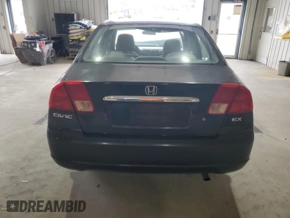 ✅ 2002 Honda Civic EX • VIN: 2HGES26772H548593 • Lot: 84807495. Listed on Copart with Not provided. Free auction sales archive from the USA and detailed vehicle history report at DreamBid. Image 6.