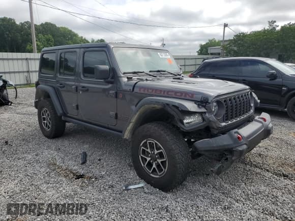✅ 2024 Jeep Wrangler Rubicon • VIN: 1C4PJXFG2RW164983 • Lot: 60712085. Wystawiony na Copart z przebiegiem 12 906 mil. Bezpłatny archiwum sprzedaży aukcyjnych z USA i szczegółowy raport historii pojazdu na DreamBid. Zdjęcie 4.