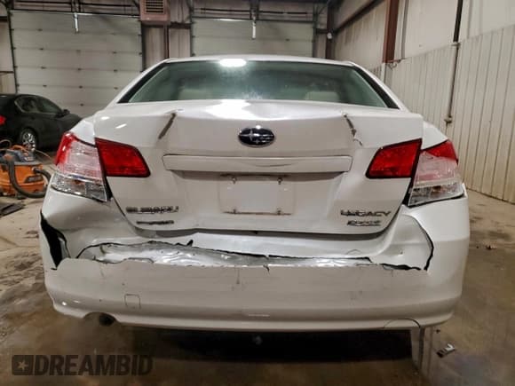 ✅ 2013 Subaru Legacy 2.5i • VIN: 4S3BMBA62D3007824 • Lot: 95866555. Listed on Copart with 58,350 mi. Free auction sales archive from the USA and detailed vehicle history report at DreamBid. Image 6.