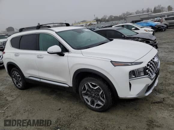 2023 Hyundai Santa Fe SEL Convenience with VIN KM8S6DA29PU086616, listed as a Copart auction lot 85274694 with 19,176 mi miles and Salvage title. Bid and sale history available at DreamBid. Image 4.